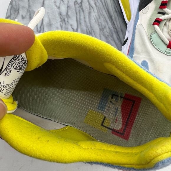 Nike Air Max 270 React Bauhaus Shoes Women 8.5 Multi Running Sneakers AT6174-002 - Picture 10 of 12